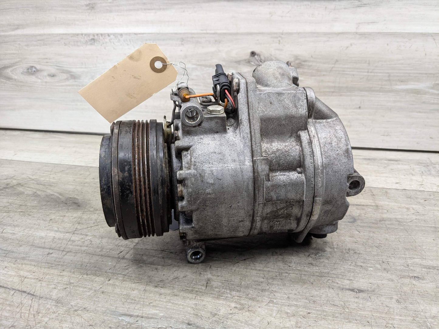 09-13 OEM BMW E70 X5 Diesel Engine M57Y AC Compressor Clutch A/C Pump Pulley