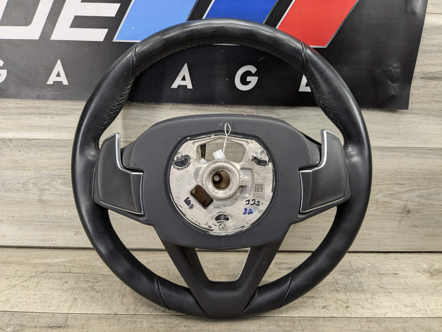 19-21 OEM BMW G20 330 AT Leather Steering Wheel Multifunction W/ Shifters
