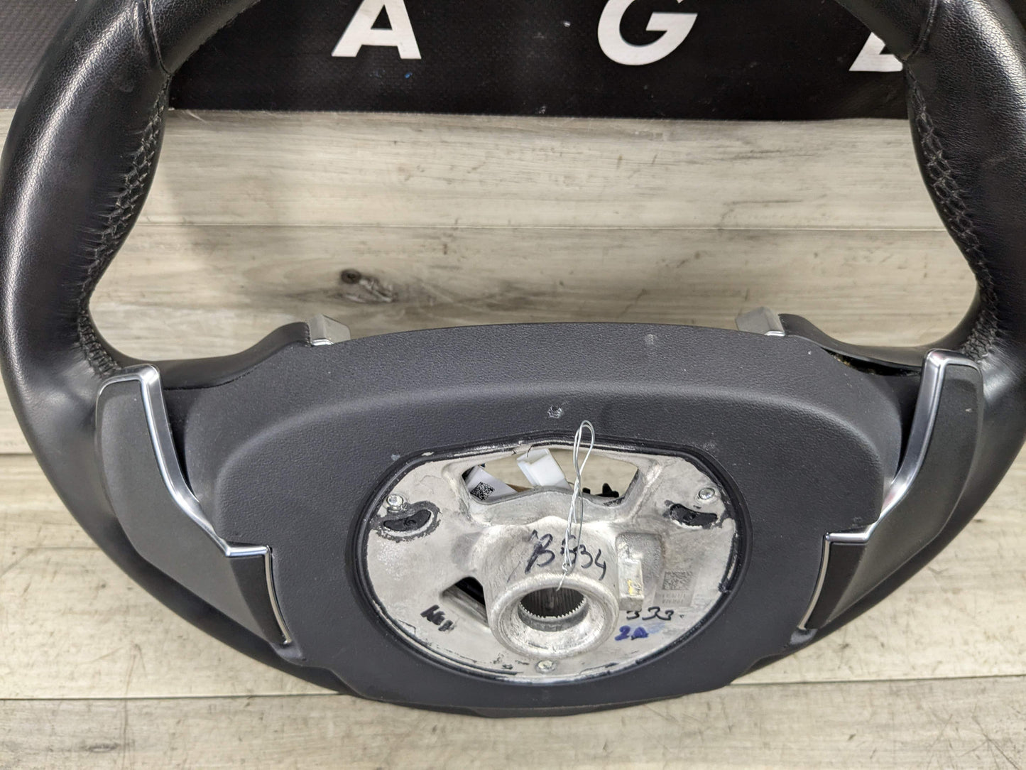 19-21 OEM BMW G20 330 AT Leather Steering Wheel Multifunction W/ Shifters