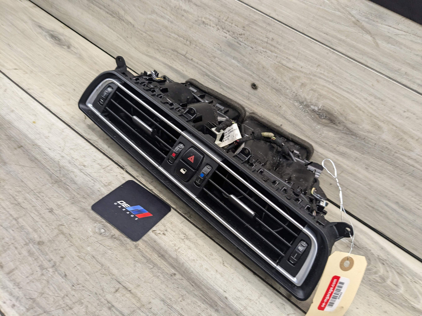 09-15 OEM BMW F01 F02 740 750 760 ALPINA B7 Dash Center Air Vent Grille Black