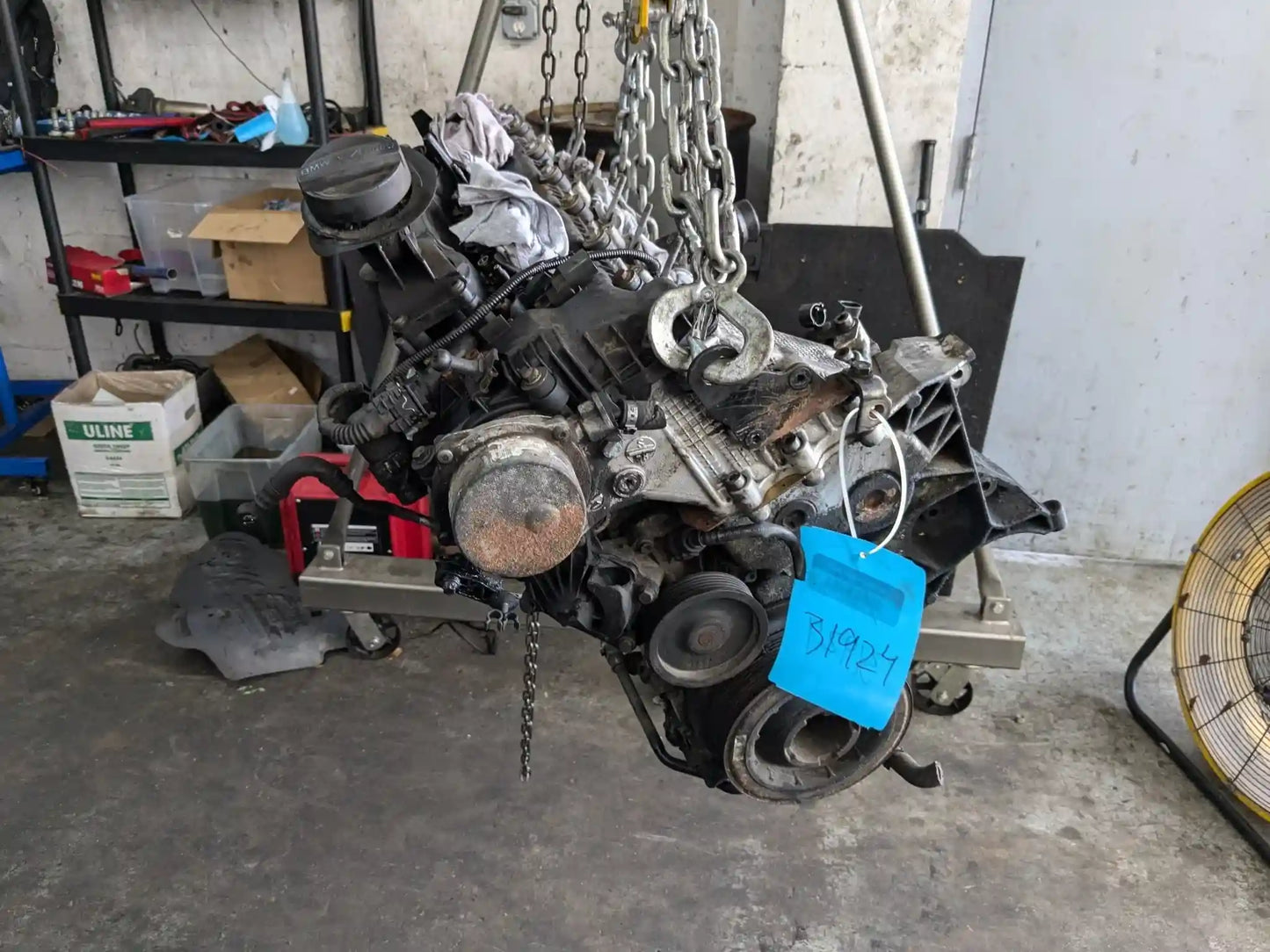 *NOTE* 09 -13 BMW X5 E70 M57Y DIESEL Engine Motor Long Block *NOTE*