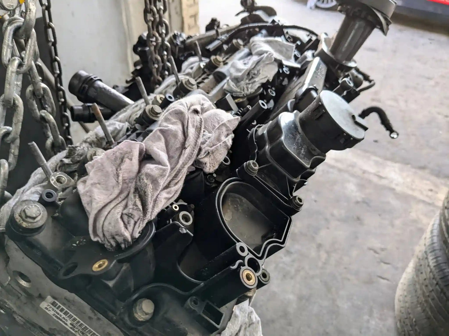 *NOTE* 09 -13 BMW X5 E70 M57Y DIESEL Engine Motor Long Block *NOTE*