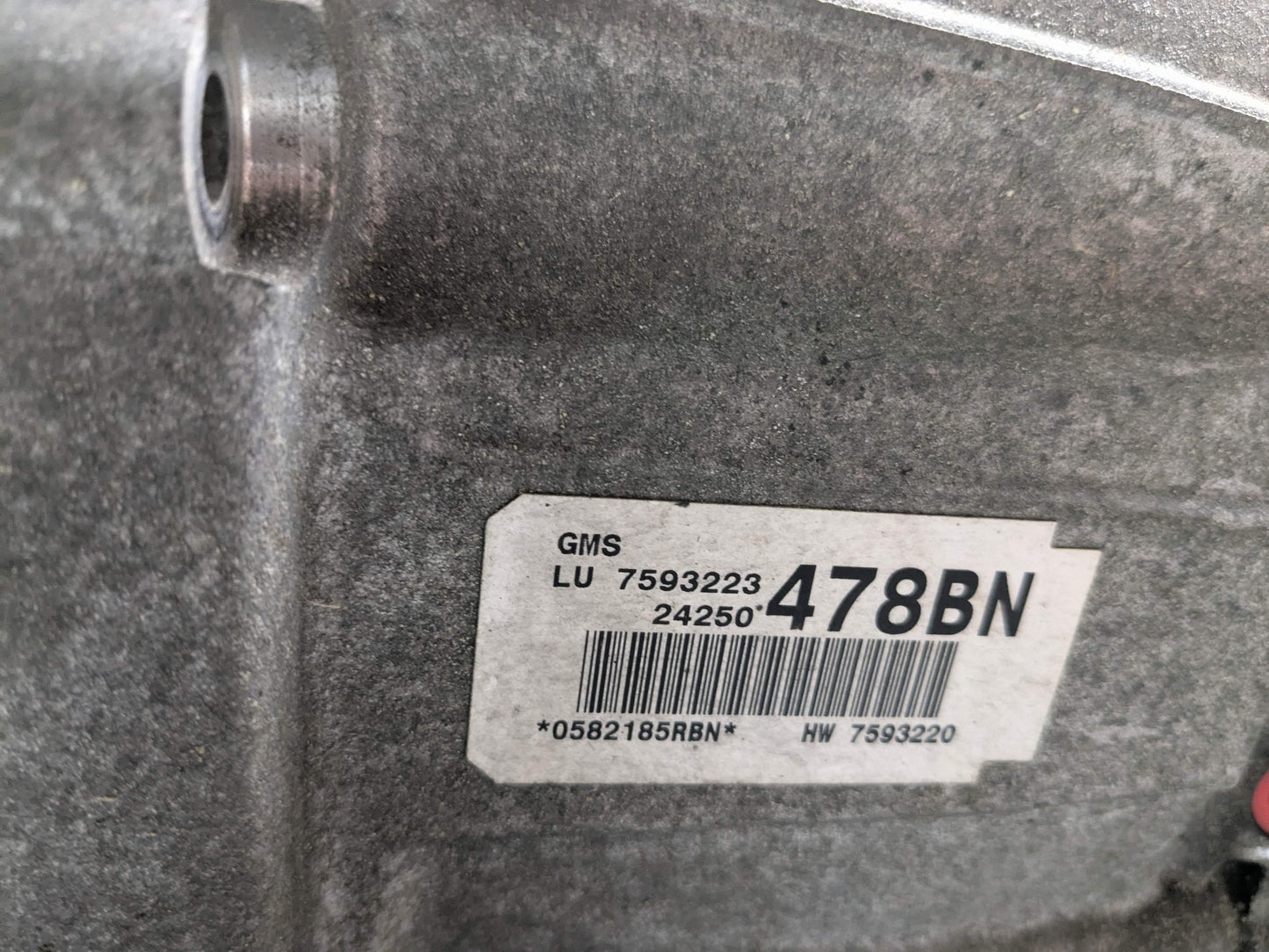 09-13 BMW 128i 328i E82 E88 E90 E92 E93 Automatic Transmission GM 6L45 N51 N52