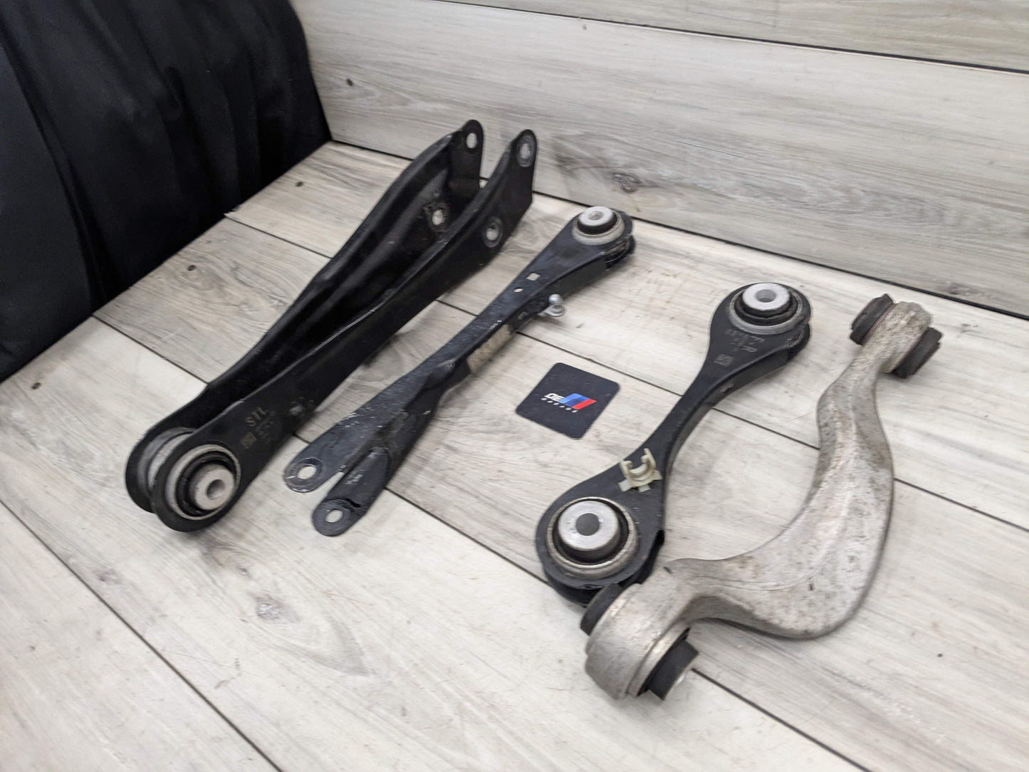 18-24 OEM BMW G01 G02 X3 REAR Right Passenger Side Upper Lower Control Arm SET
