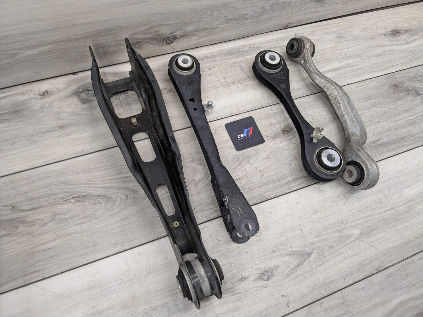 18-24 OEM BMW G01 G02 X3 REAR Right Passenger Side Upper Lower Control Arm SET