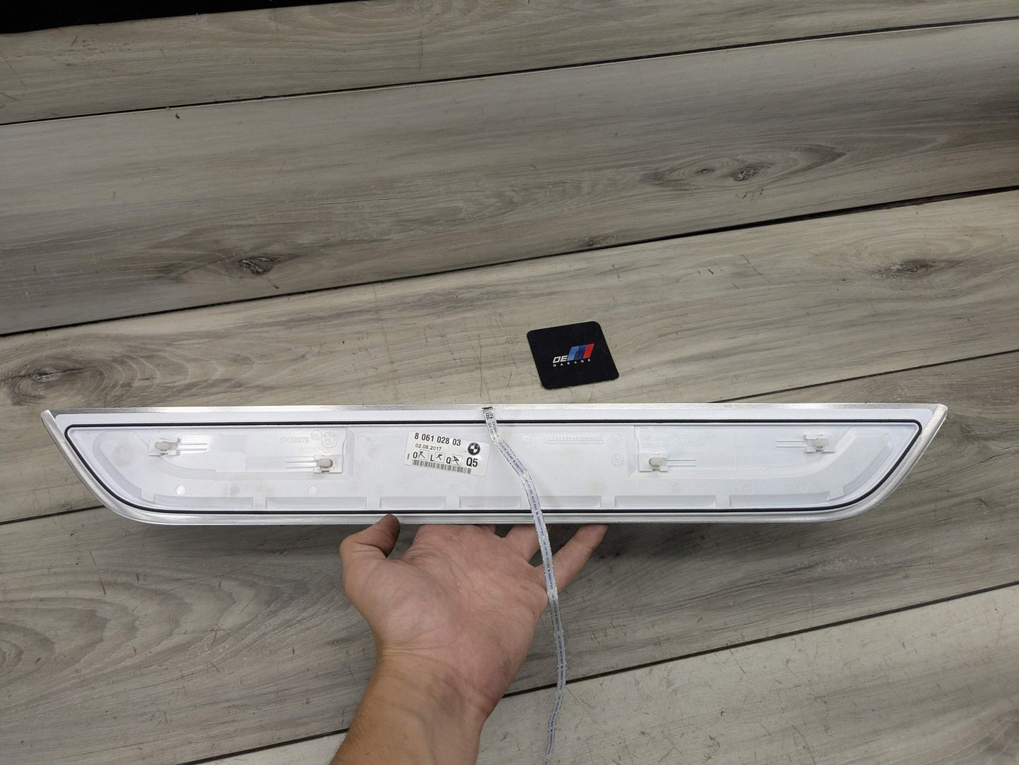 16-22 OEM BMW G11 G12 Front Right Passenger Door Sills M Trim Illuminated Entry