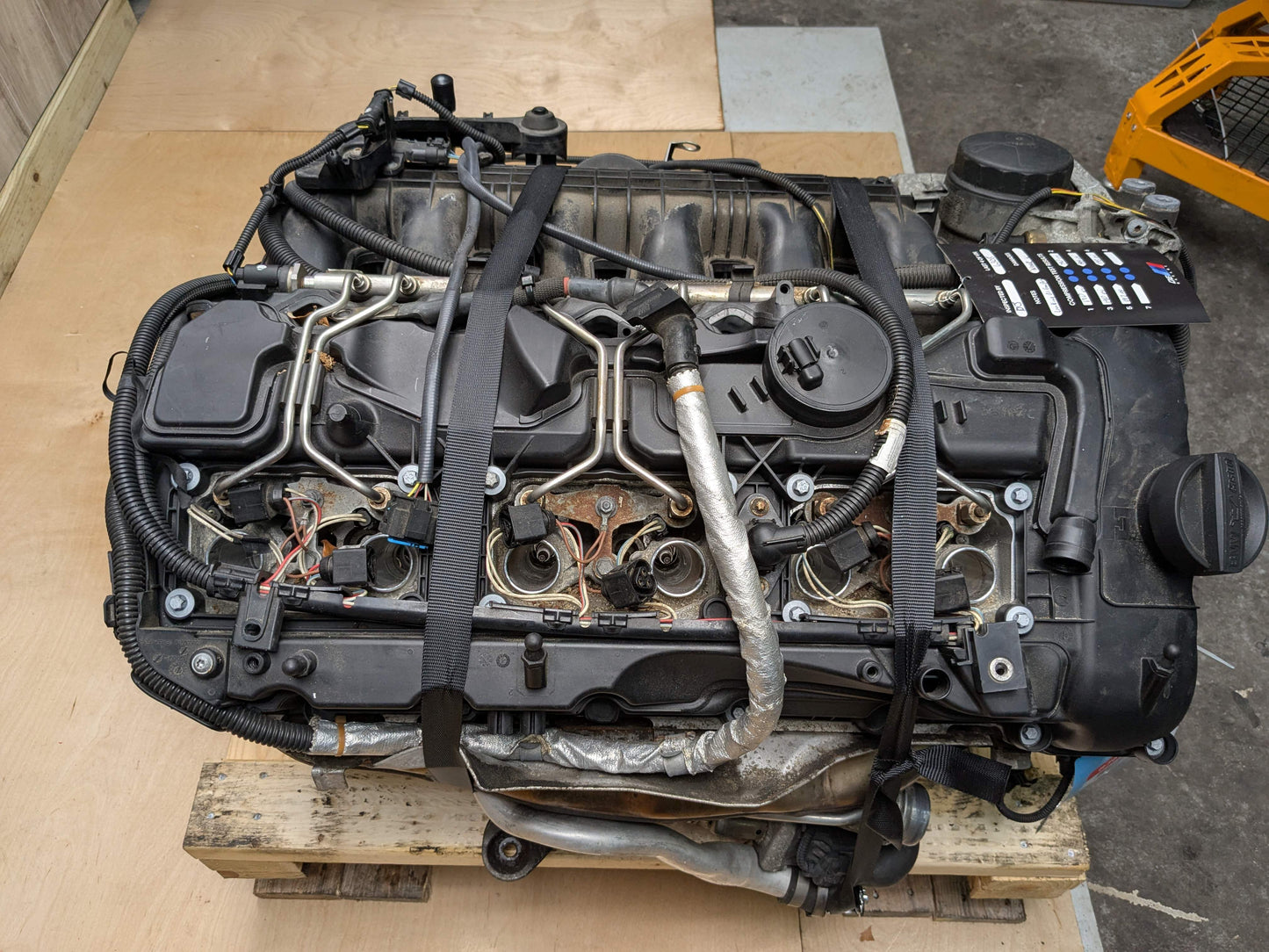 14-16 OEM BMW F30 F32 F36 AWD Long Block N55 COMPLETE ENGINE MOTOR 163k EWG Ran!