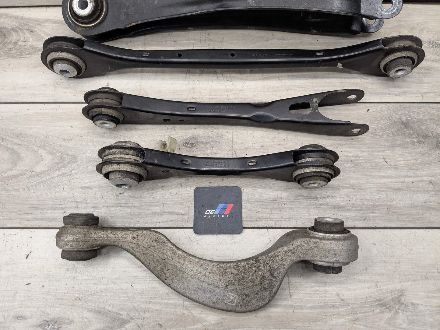 18-24 OEM BMW G01 G02 X3 REAR Right Passenger Side Upper Lower Control Arm SET