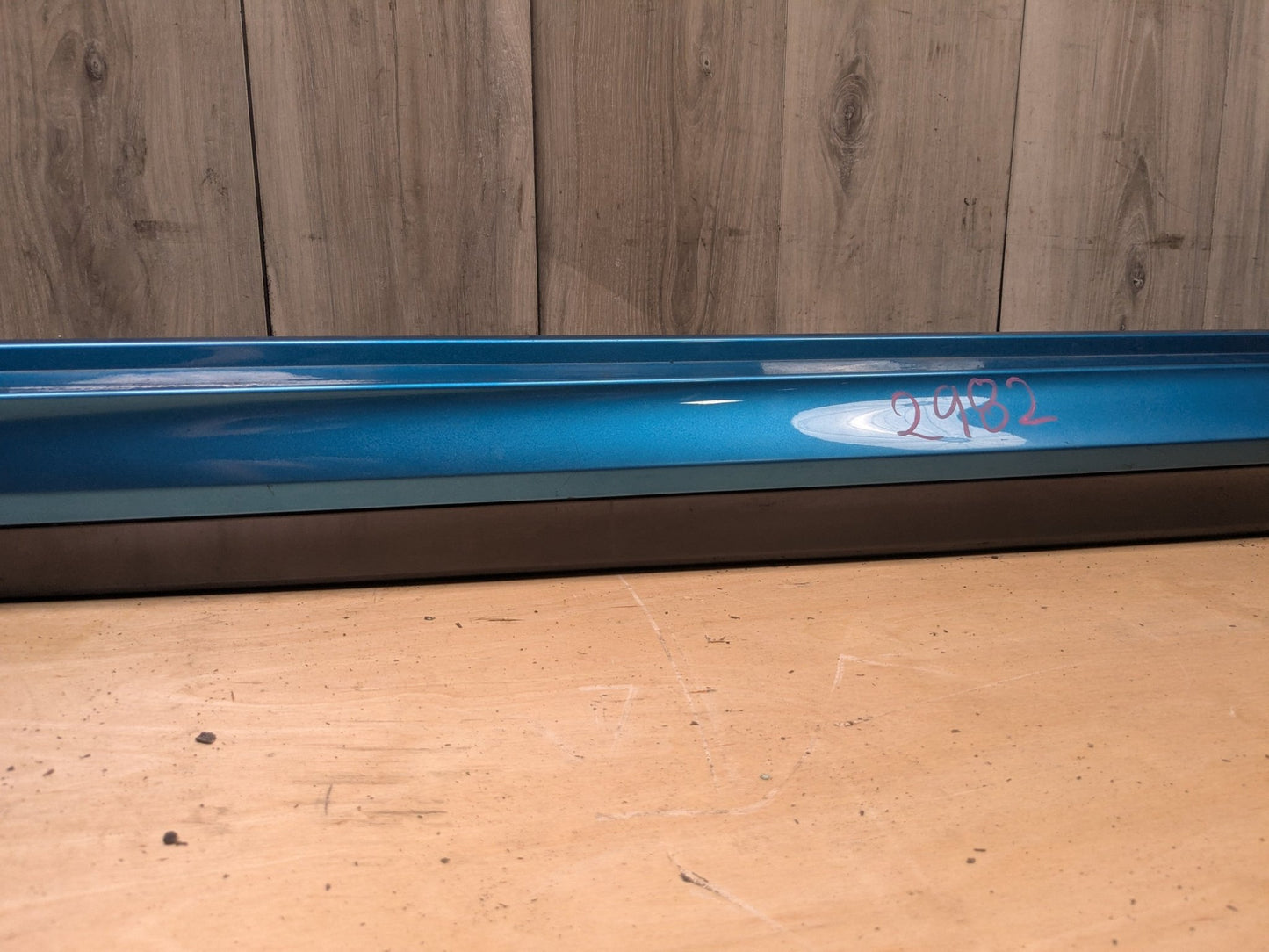 20-24 OEM BMW F44 228 M235 M SPORT Left Driver Side Skirt Rocker Panel Blue