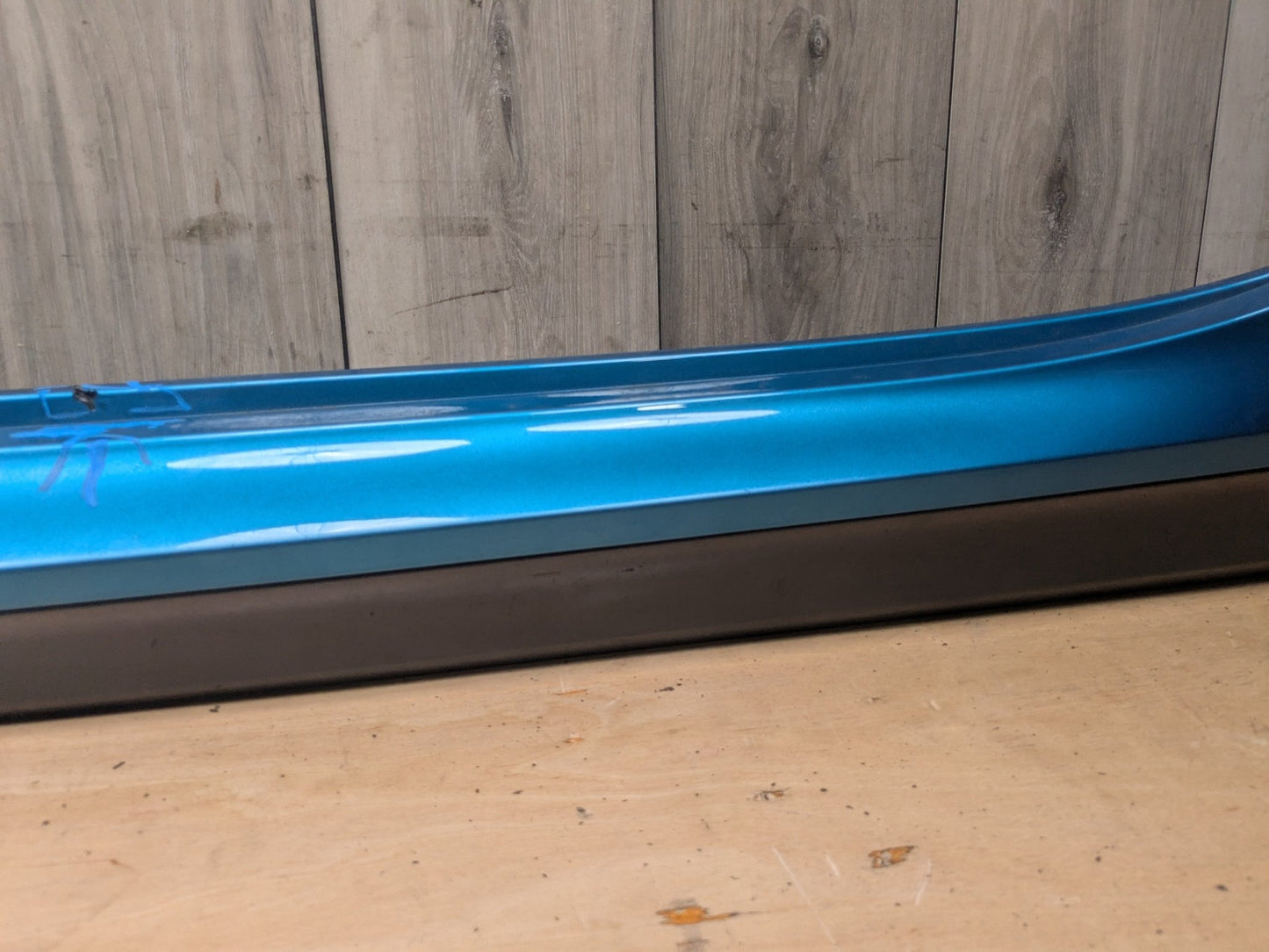 20-24 OEM BMW F44 228 M235 M SPORT Left Driver Side Skirt Rocker Panel Blue