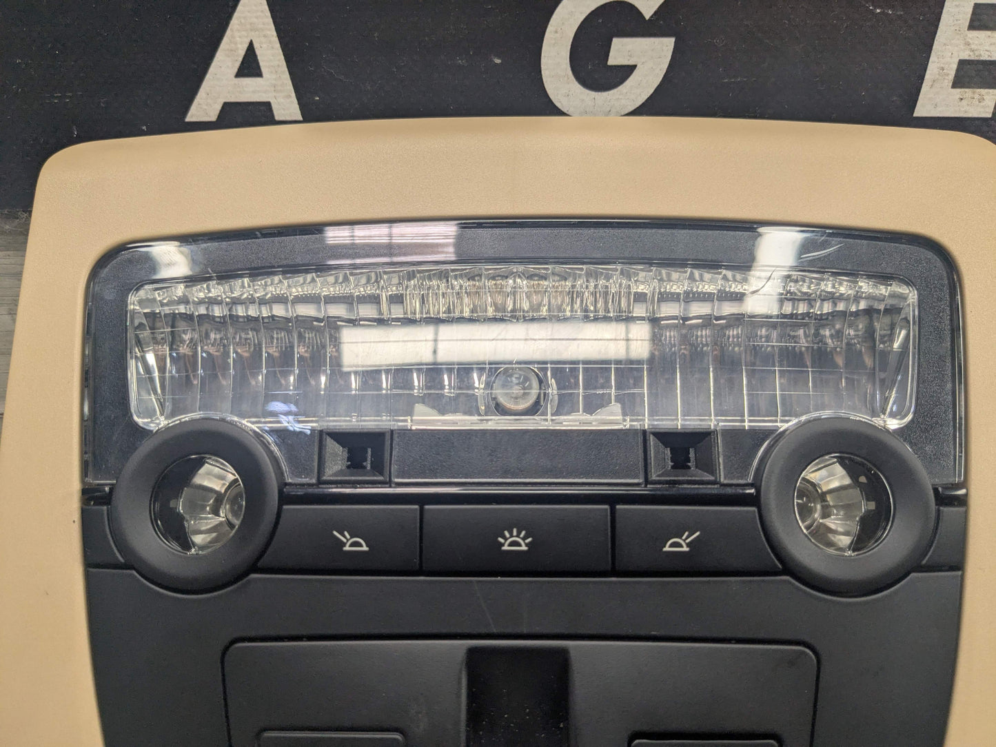 OEM BMW F02* F10* F25 F26 X3 Roof Console Dome Light Sunroof Switch Beige