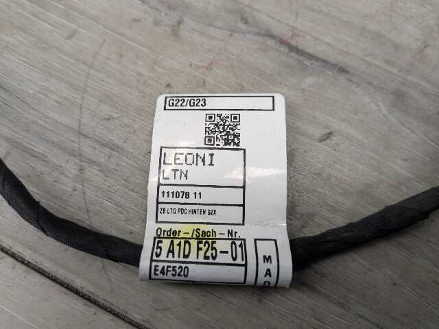 OEM BMW G22 G23 430 M440 REAR Parking Distance Sensors PDC Wire Wiring Harness
