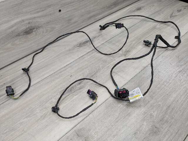 19-24 OEM BMW G42 M240 Rear PDC Bumper Parking Sensor Wiring Harness