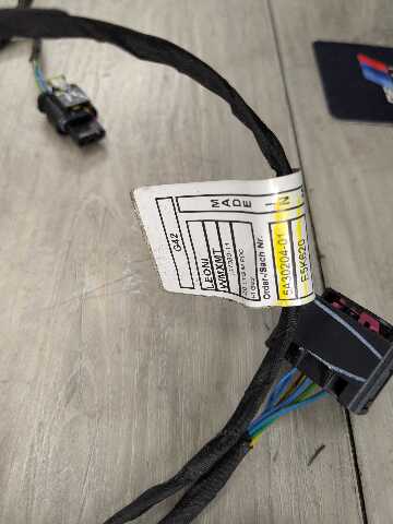 19-24 OEM BMW G42 M240 Rear PDC Bumper Parking Sensor Wiring Harness