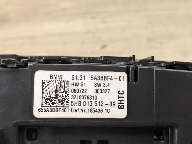OEM BMW G20 G22 G23 G26 G42 G80 G82 AC Rear Heater Climate Control Switch Panel