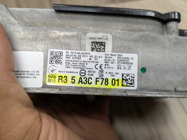 OEM BMW F44 G01 G20 G26 G80 Radio Audio Sound Amplifier System Control Module
