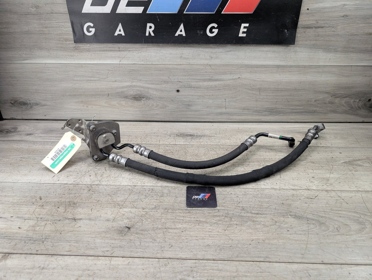 06-14 OEM BMW E70 E71 X5 X6 Power Steering Pressure Fluid Hose Pipe PAIR