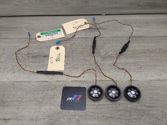 12-18 OEM BMW F15 F16 F25 F26 F85 F86 Stereo Audio Top Hifi System Speaker SET