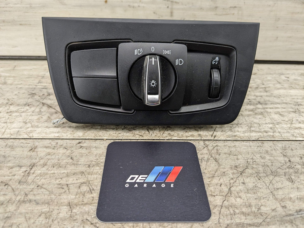 OEM BMW F22 F30 F32 F33 F80 Headlight Switch Control Panel Light Module BLACK