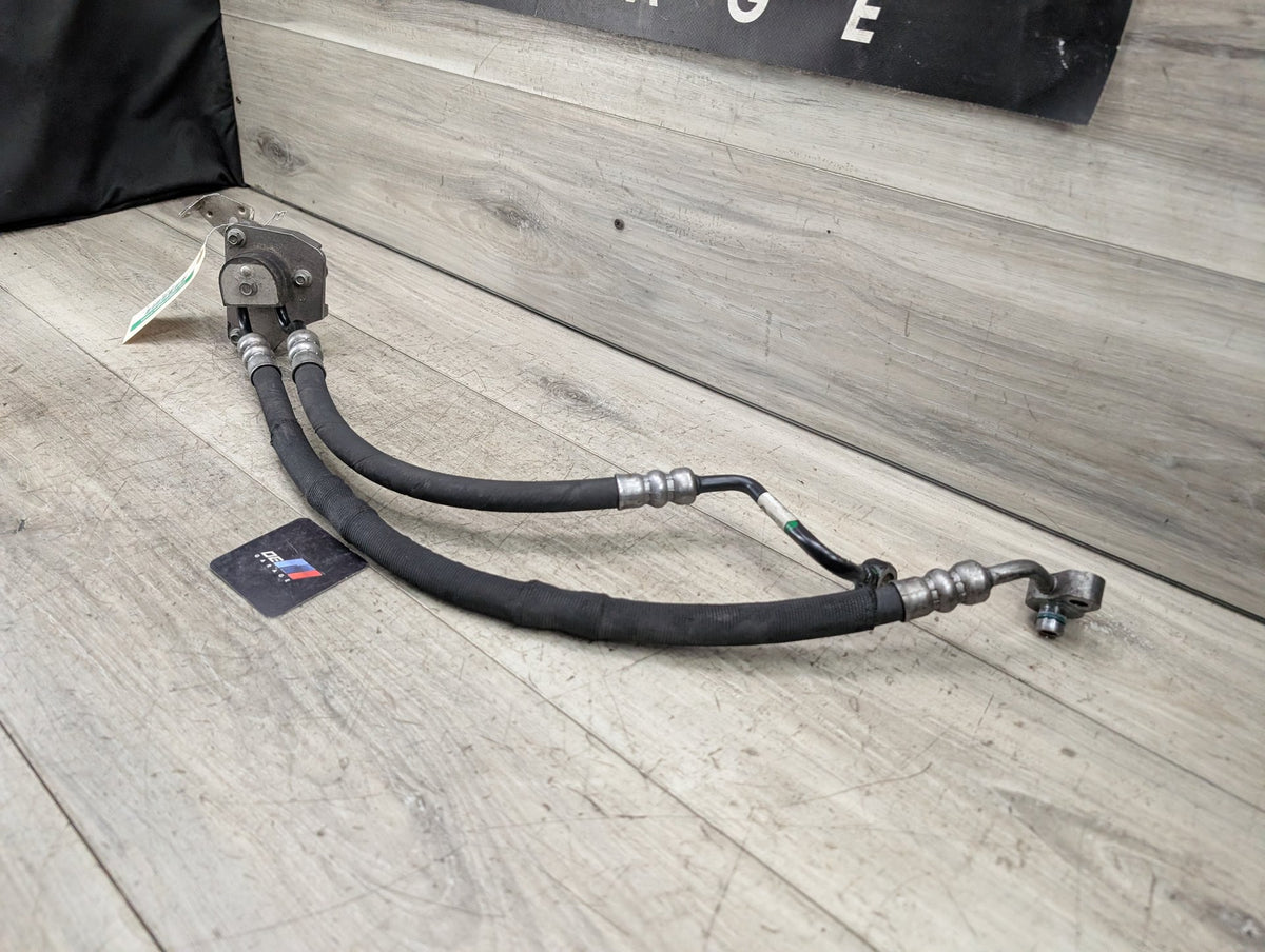 06-14 OEM BMW E70 E71 X5 X6 Power Steering Pressure Fluid Hose Pipe PAIR
