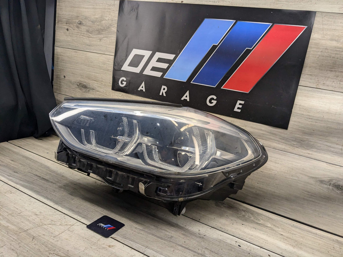 2019 BMW X3 G01 Front Left Driver Headlight w/ Modules SET 8739657 18-21 OEM BMW G01 G02 F97 F98 X3 X4 X3M Left Driver Adaptive Full LED Headlight OEM