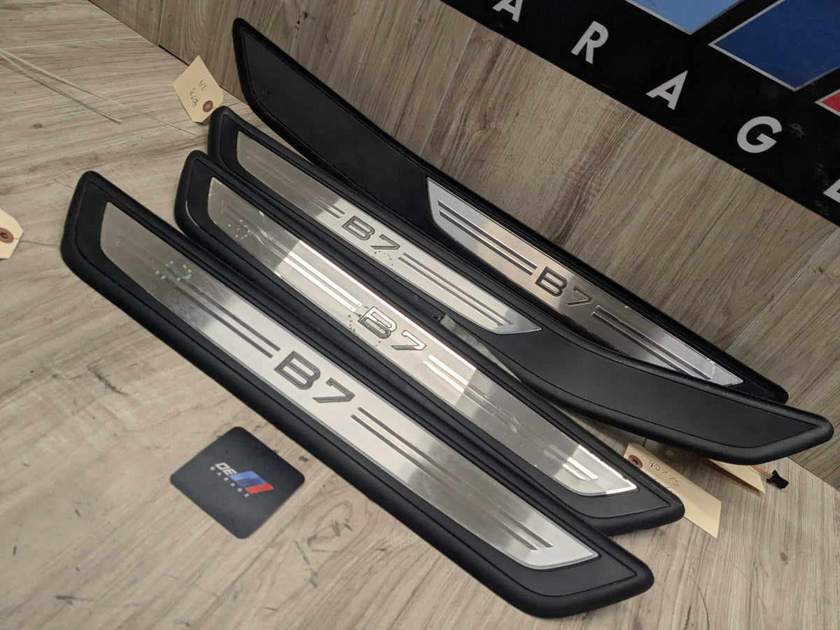 *OEM BMW F02 740 750 760 ALPINA B7 Front Rear Left Right Illuminated Door Sills