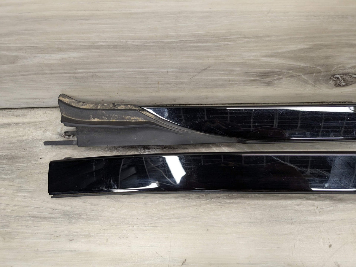 19-25 OEM BMW G05 X5 Front Left Right Windshield Side Drip Molding PAIR