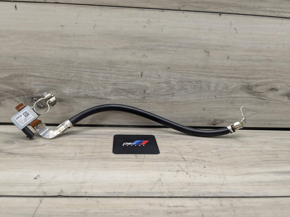 2022 BMW 330i G20 Battery Negative IBS Wire Cable 9855909 OEM BMW G05 G06 G07 G20 G22 G23 G26 G42 Negative Cable Terminal IBS Sensor Black OEM