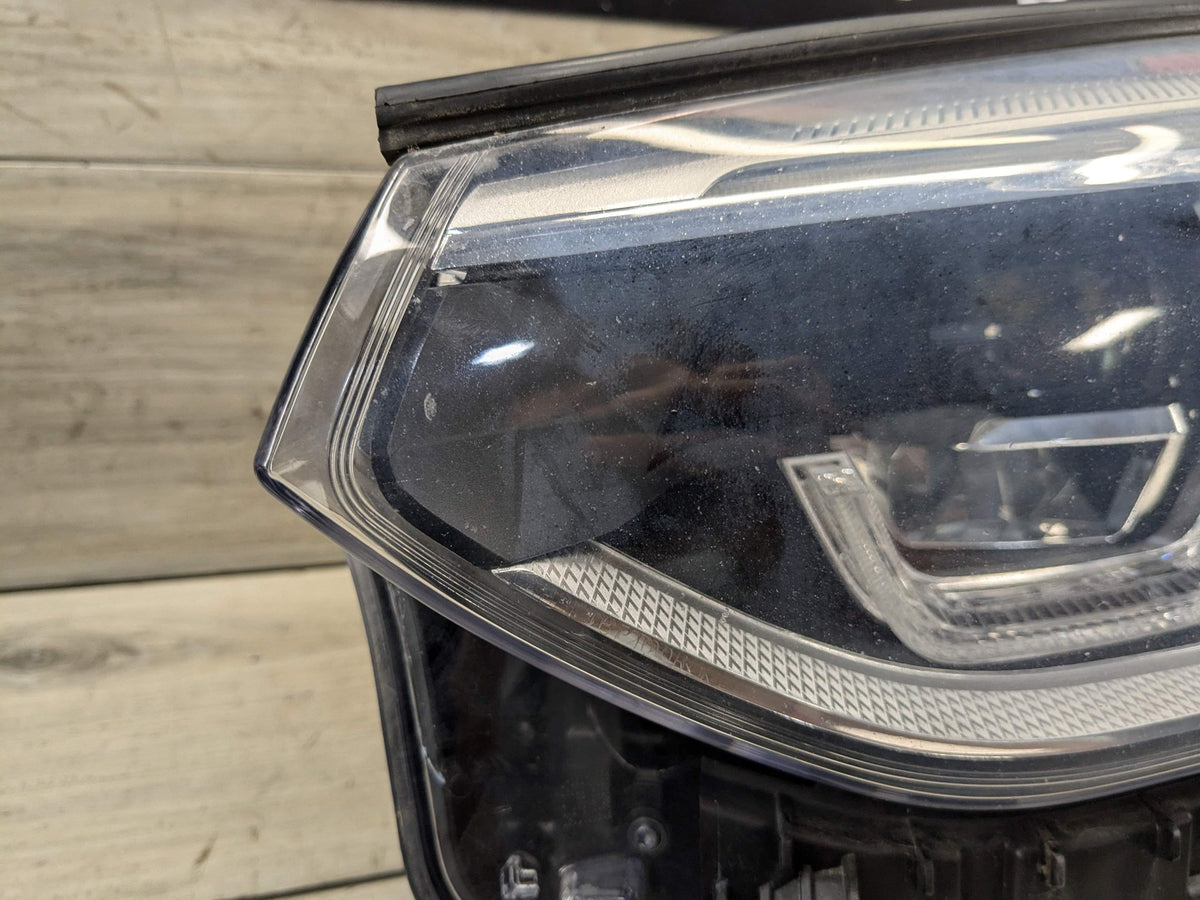 2019 BMW X3 G01 Front Left Driver Headlight w/ Modules SET 8739657 18-21 OEM BMW G01 G02 F97 F98 X3 X4 X3M Left Driver Adaptive Full LED Headlight OEM