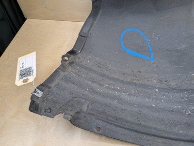 2007-2013 BMW 335i E93 Front Left Driver Wheel Fender Liner Splash Guard 7162831 OEM