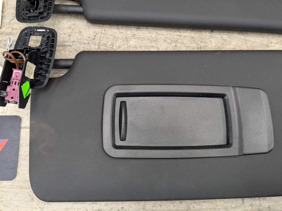 19-25 OEM BMW G20 G80 330 M340 M3 Left Right Side Interior Sun Visor Black SET