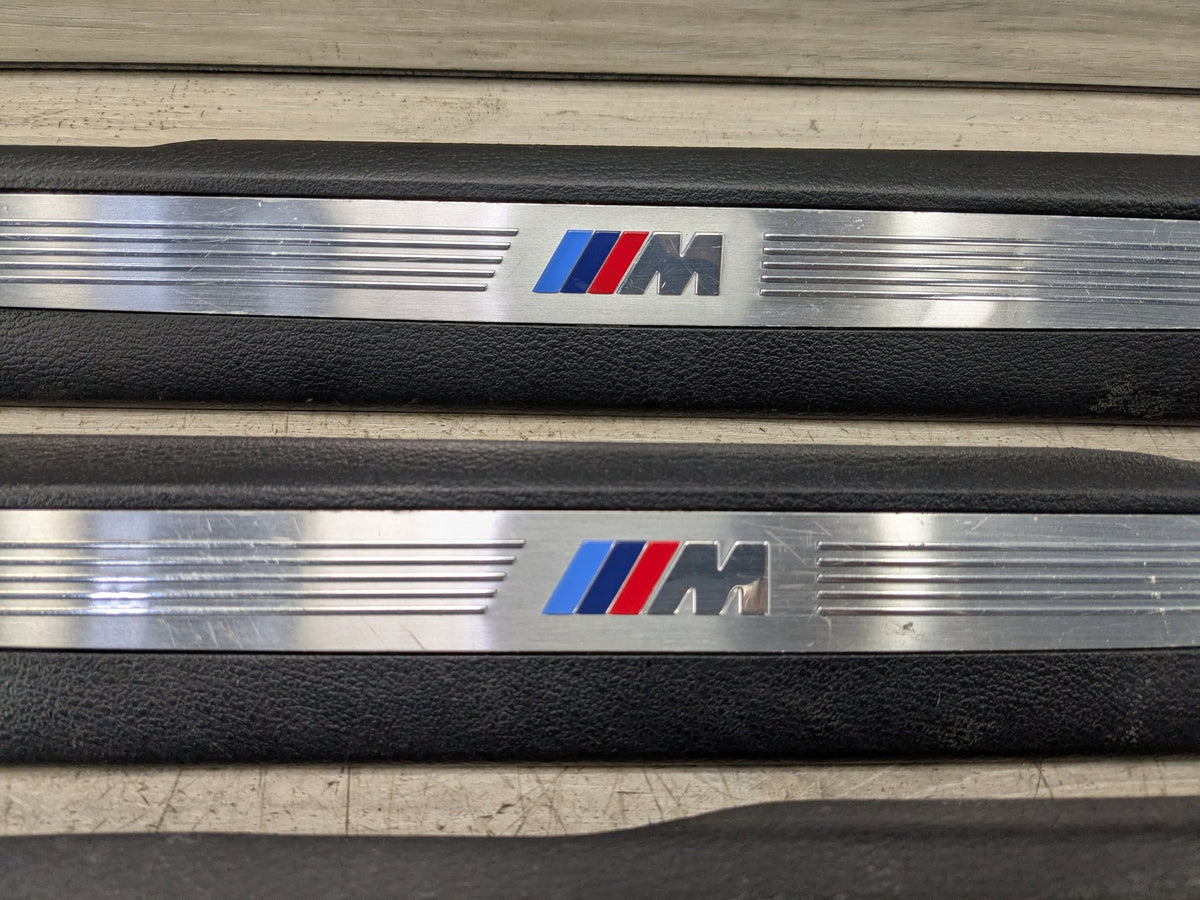 14-19 OEM BMW F86 X6M Front Rear Left Right Door Cover Trim Sill Kick Plate SET