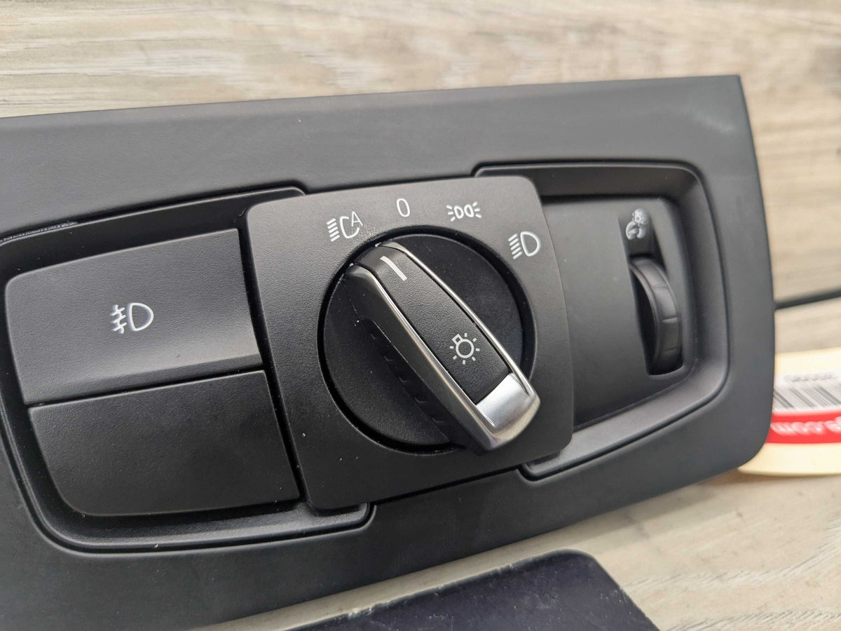OEM BMW F22 F30 F32 F82 F80 Headlight Switch Control Panel Light Module BLACK