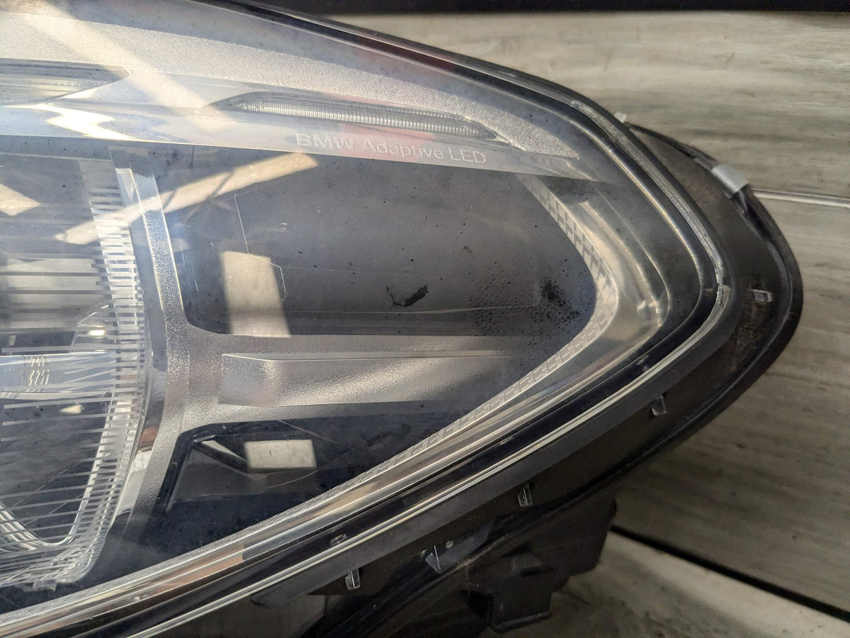 2019 BMW X3 G01 Front Left Driver Headlight w/ Modules SET 8739657 18-21 OEM BMW G01 G02 F97 F98 X3 X4 X3M Left Driver Adaptive Full LED Headlight OEM