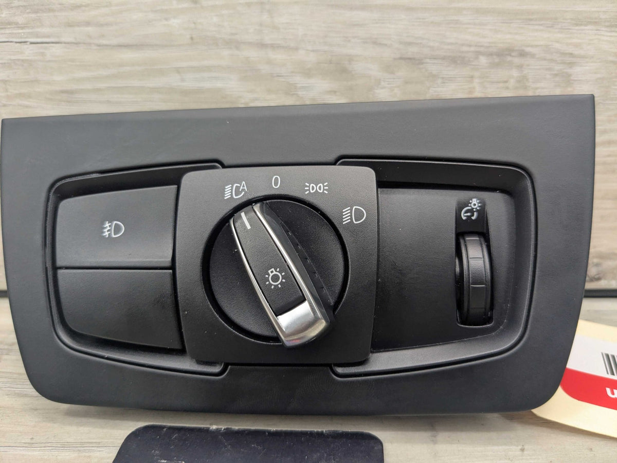 OEM BMW F22 F30 F32 F82 F80 Headlight Switch Control Panel Light Module BLACK