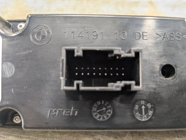06-14 OEM BMW E70 E71 X5 X6 REAR AC Climate Temperture Control Switch Buttons