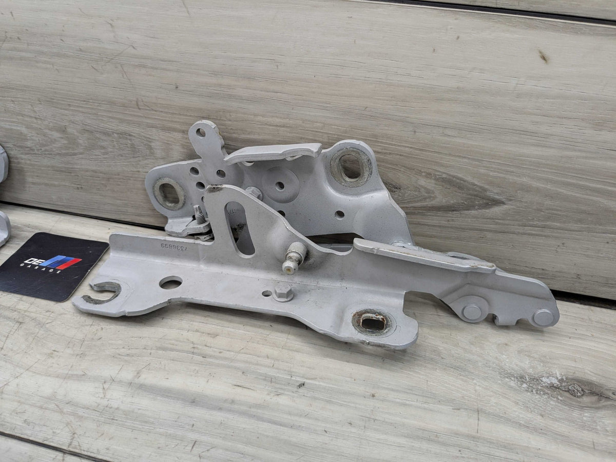 OEM BMW F22 F23 F30 F32 F33 F36 F80 F82 F83 Left Right Hood Hinges PAIR Silver