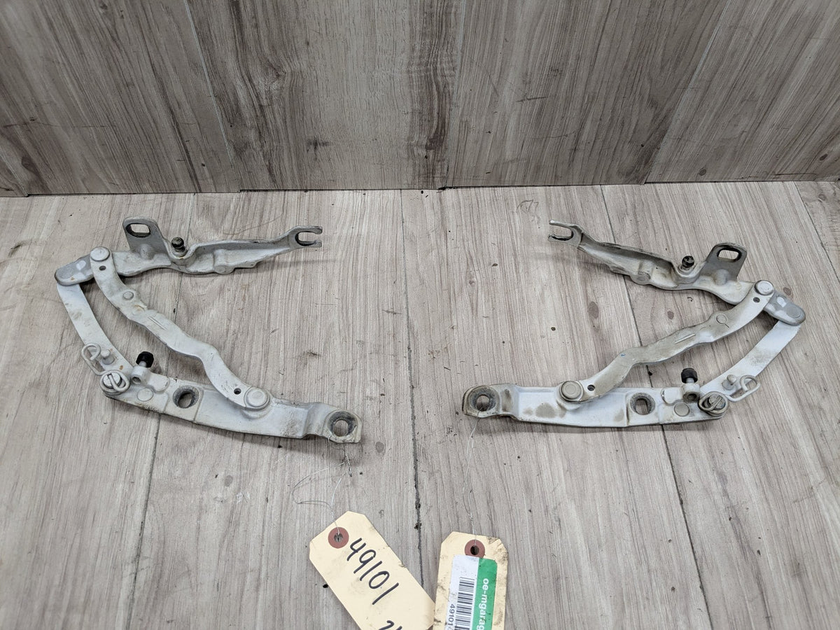 03-08 OEM BMW E85 Z4 Rear Left Right Trunk Lid Hinges PAIR White 300