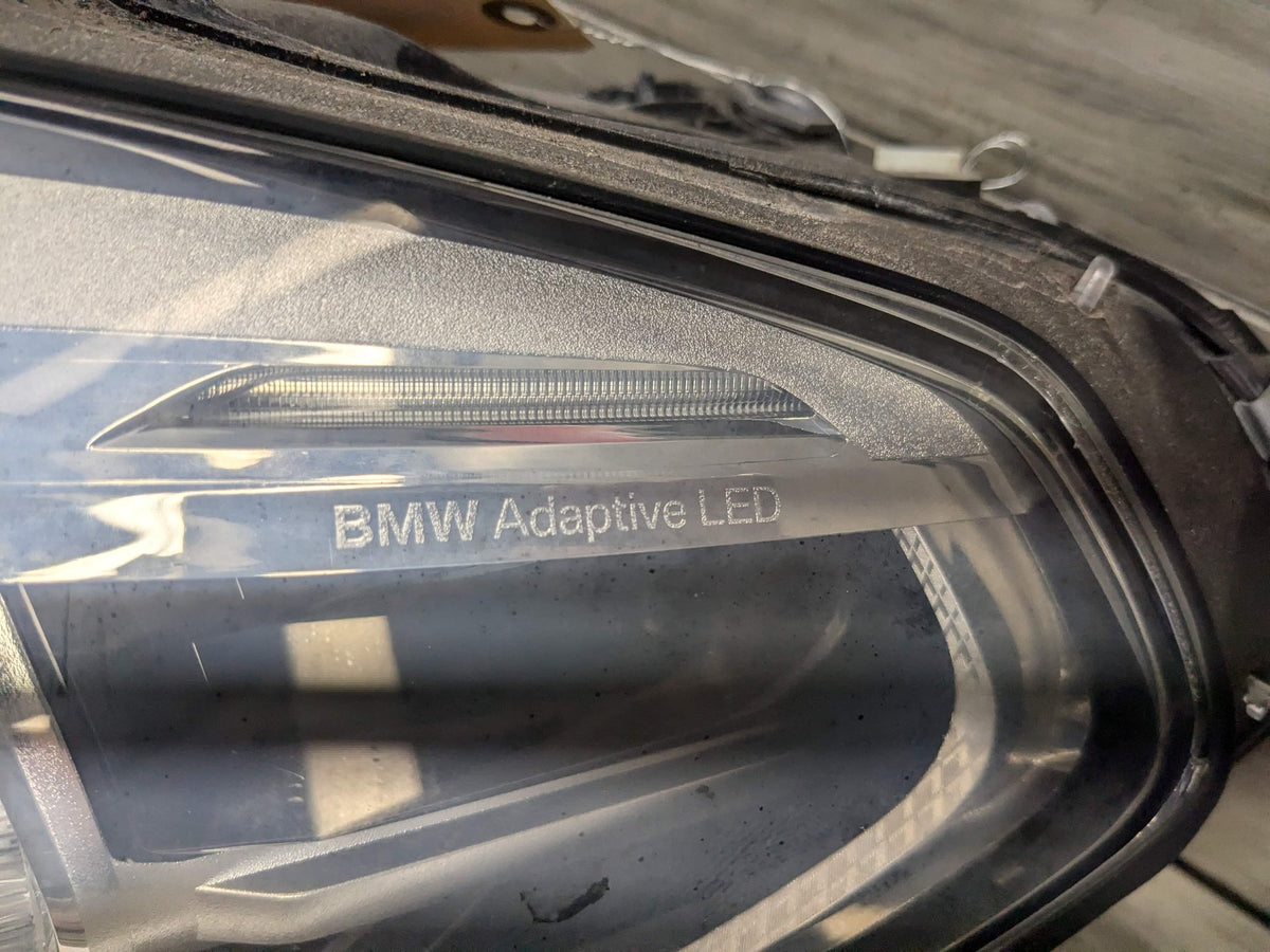 2019 BMW X3 G01 Front Left Driver Headlight w/ Modules SET 8739657 18-21 OEM BMW G01 G02 F97 F98 X3 X4 X3M Left Driver Adaptive Full LED Headlight OEM
