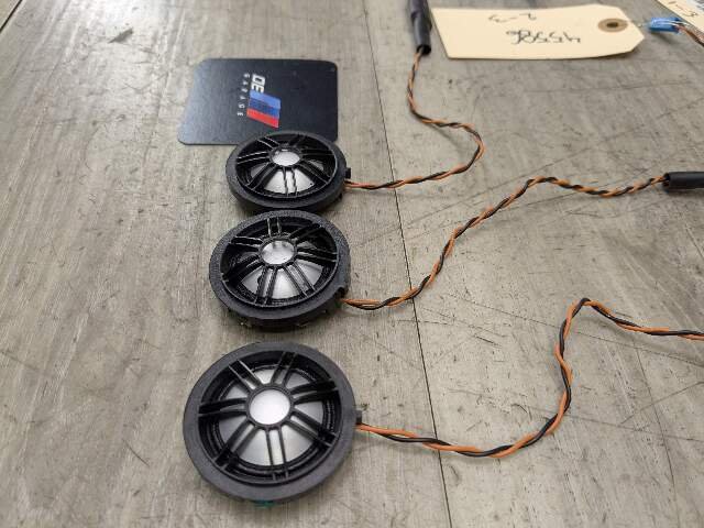 12-18 OEM BMW F15 F16 F25 F26 F85 F86 Stereo Audio Top Hifi System Speaker SET