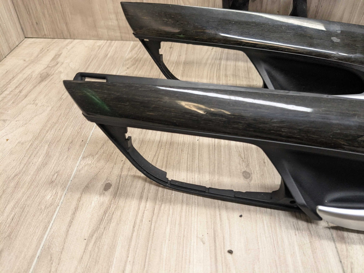 15-19 OEM BMW F16 F86 X6 X6M Dash Door Panel Wood Interior Trim Cover SET