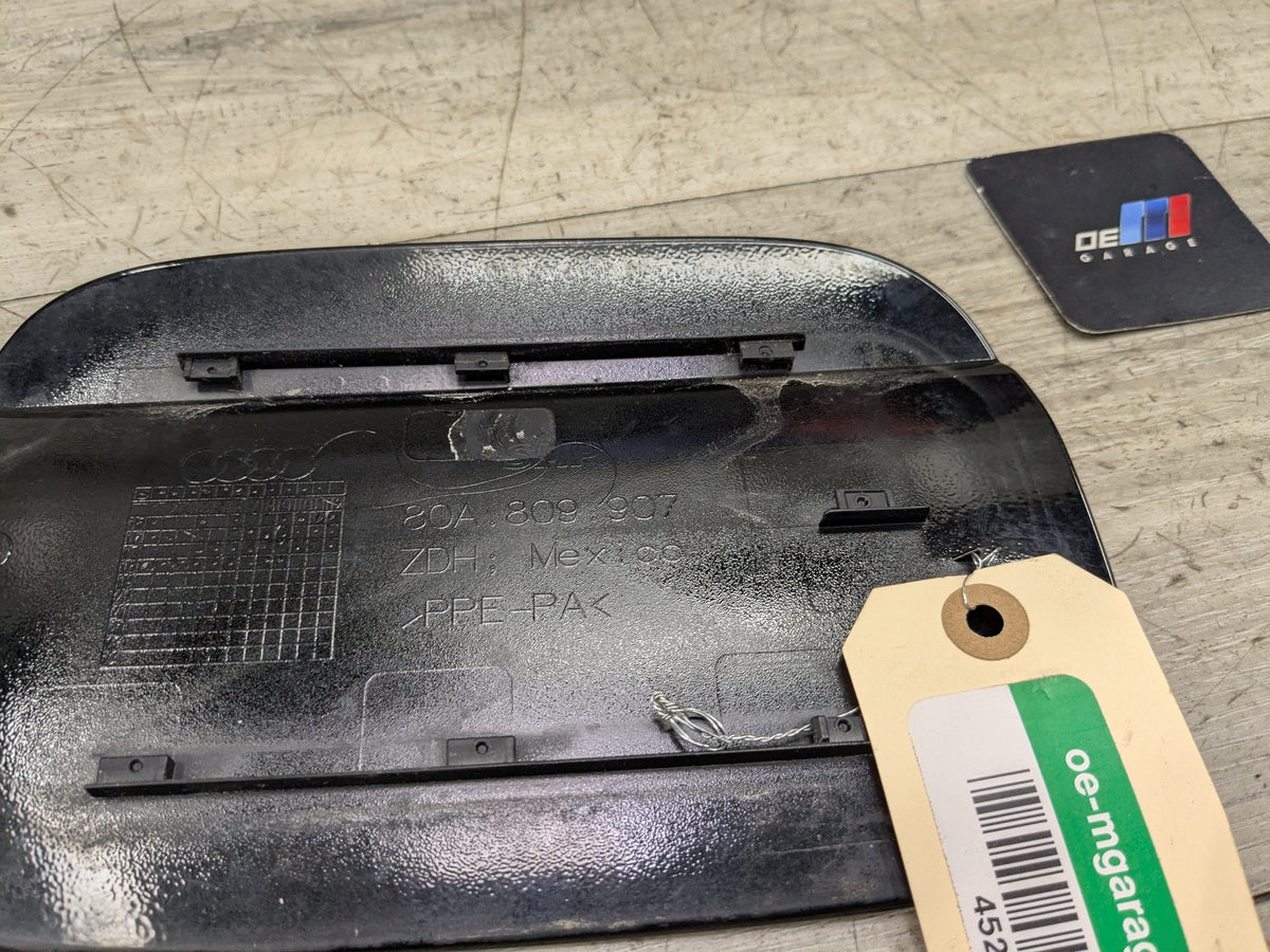 18-24 OEM AUDI Q5 SQ5 Fuel Tank Filler Pocket Door Cover Lid Black