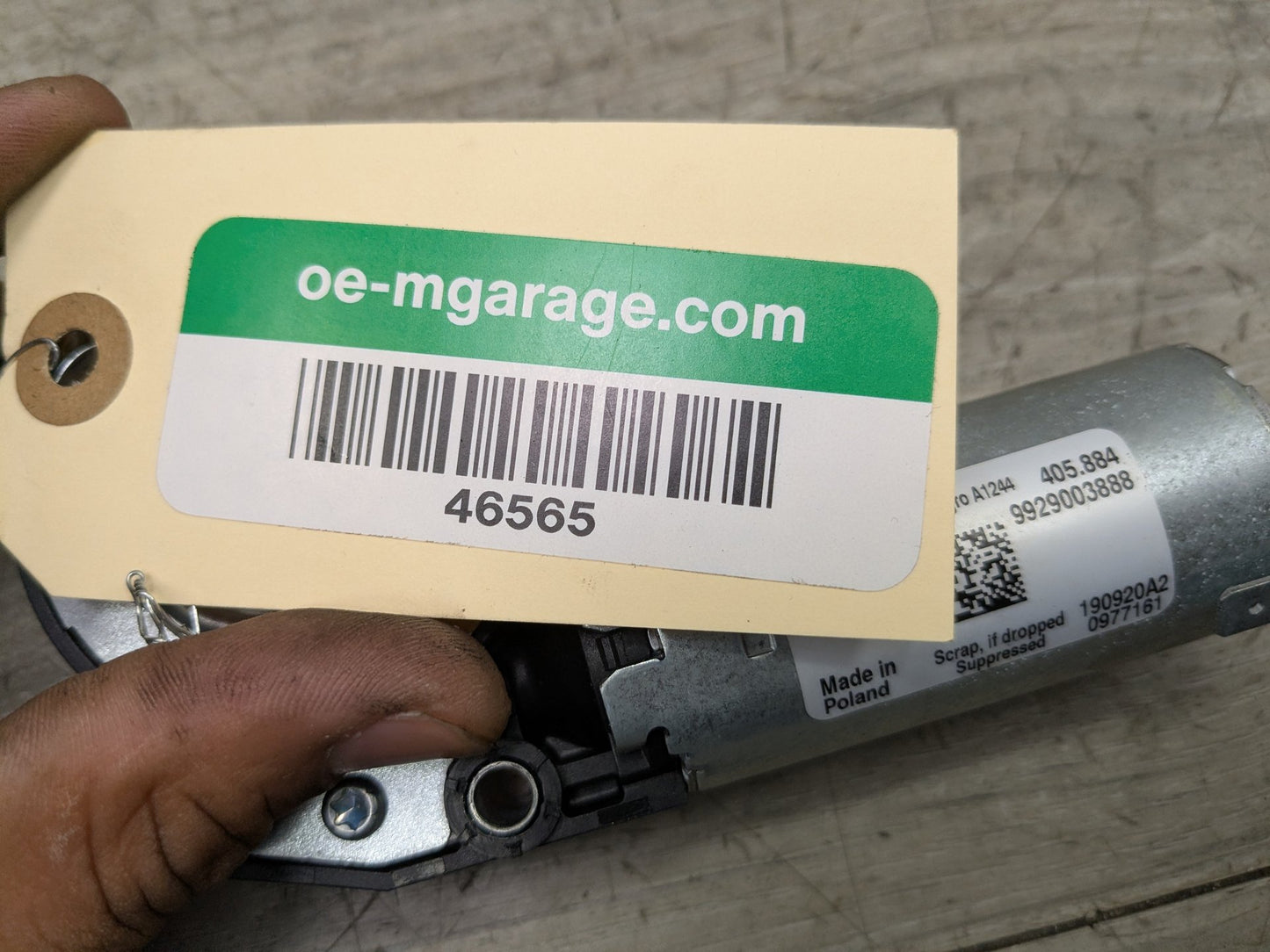 2020 BMW 330i G20 Sunroof Sun Roof Glass Motor 7424804 OEM BMW G20 G22 G26 G42 G80 G82 G87 M2 M3 M4 Sunroof Moonroof Motor Drive Unit