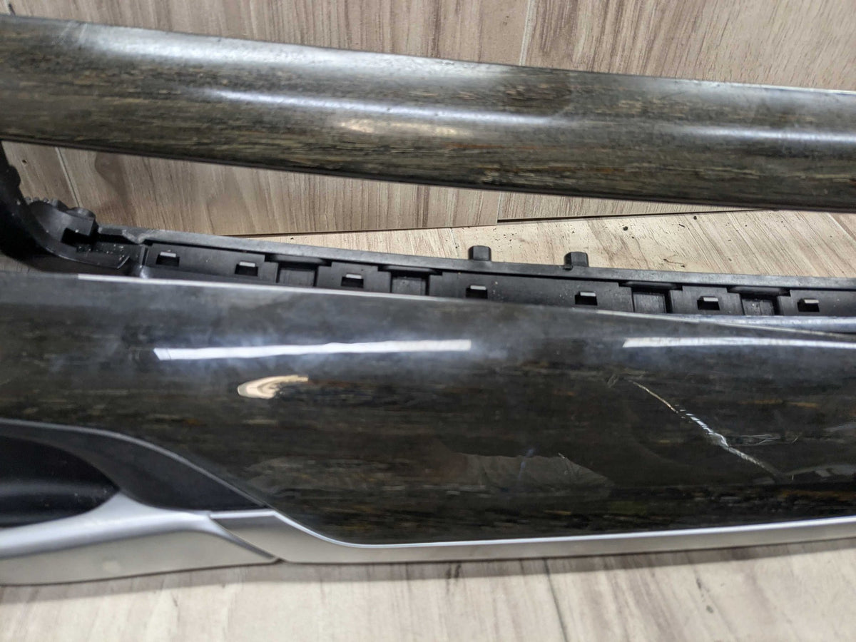 15-19 OEM BMW F16 F86 X6 X6M Dash Door Panel Wood Interior Trim Cover SET