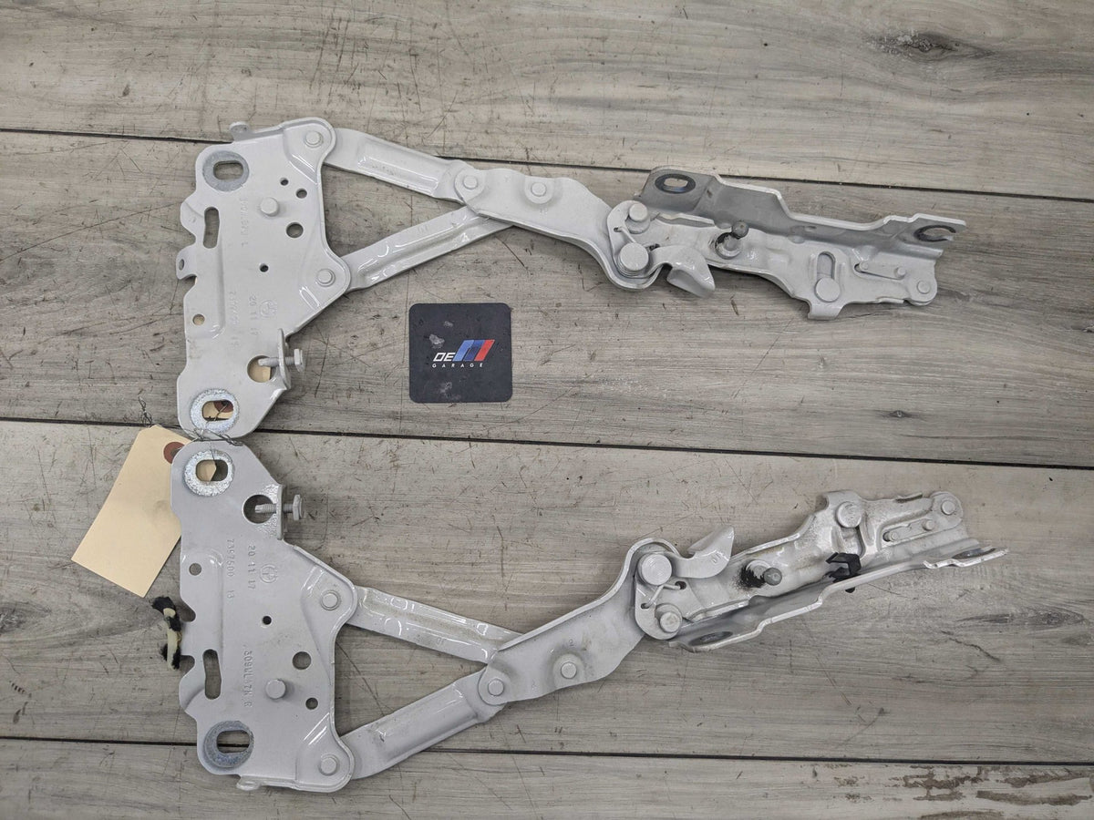 18-24 OEM BMW G01 G02 F97 F98 X3 X4 Hood Bonnet Left Right Side Hood Hinges SET