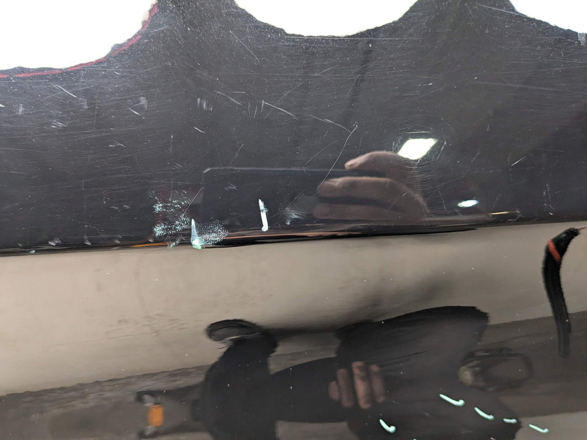 2017 BMW X6 F16 Front Left Driver Door Shell Panel Black SCHWARZ II (668)