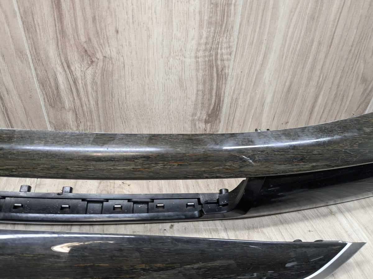 15-19 OEM BMW F16 F86 X6 X6M Dash Door Panel Wood Interior Trim Cover SET