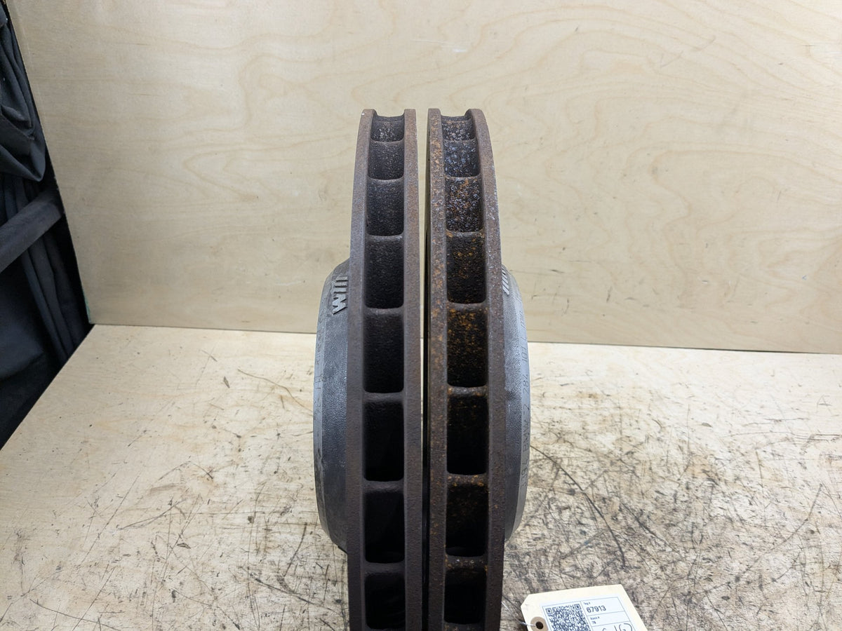 12-19 BMW F06 F10 F12 F13 M5 M6 Front Ventilated Brake Rotor Pair SET