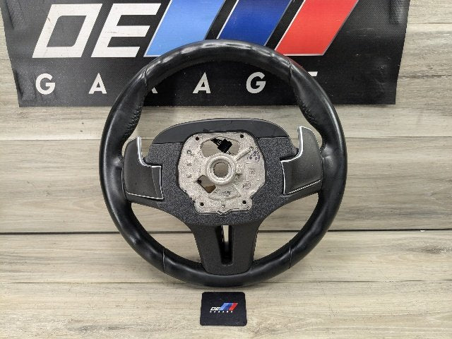 19-25 OEM BMW F44 G20 G22 G23 G26 G42 Leather Steering Wheel M SPORT Shifters