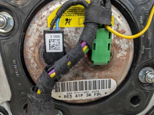 2012 BMW Alpina B7 F02 Steering Wheel Airbag Air Bag 7977698